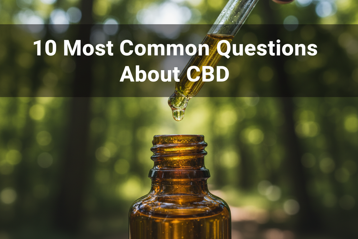 10 most common questions about CBD