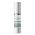 Naysa Luxe Functional Mucin Blend Ageless Care skincare bottle, featuring a white and silver cylindrical container with a mint green label band, set against a solid white background.