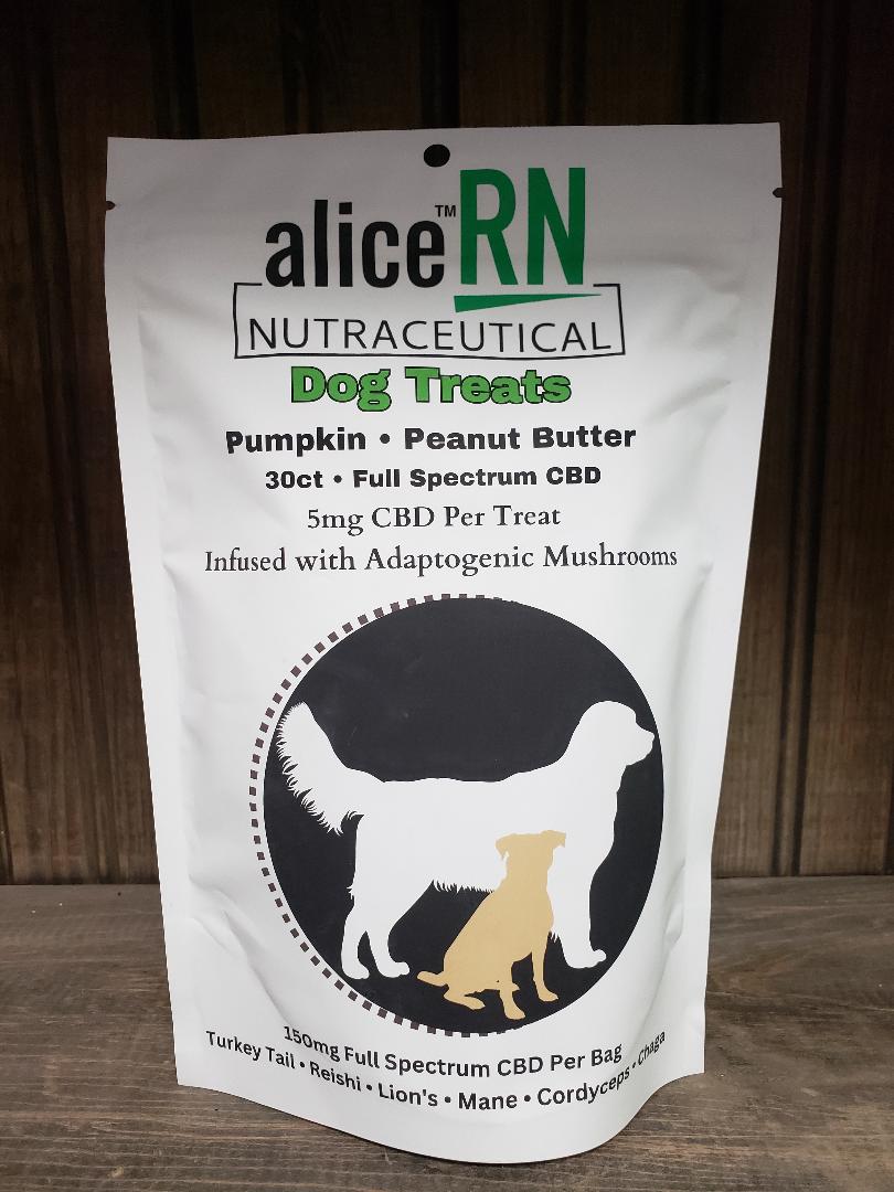 Alice CBD Functional Mushroom Pet Treats | 5mg CBD + 5 Mushrooms