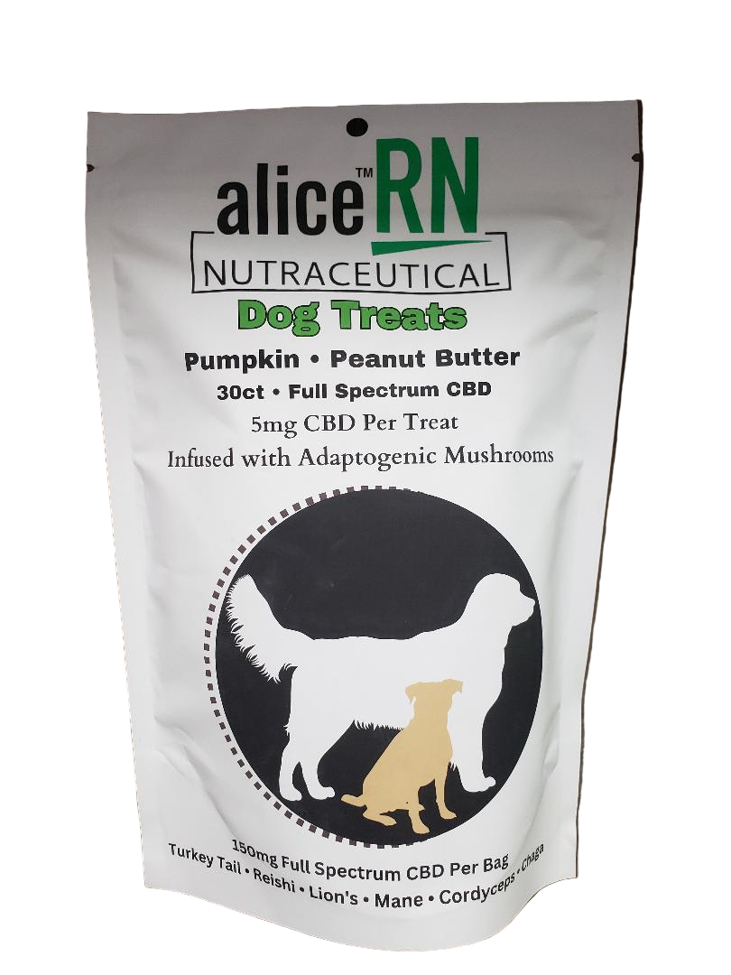 Alice CBD Functional Mushroom Pet Treats | 5mg CBD + 5 Mushrooms