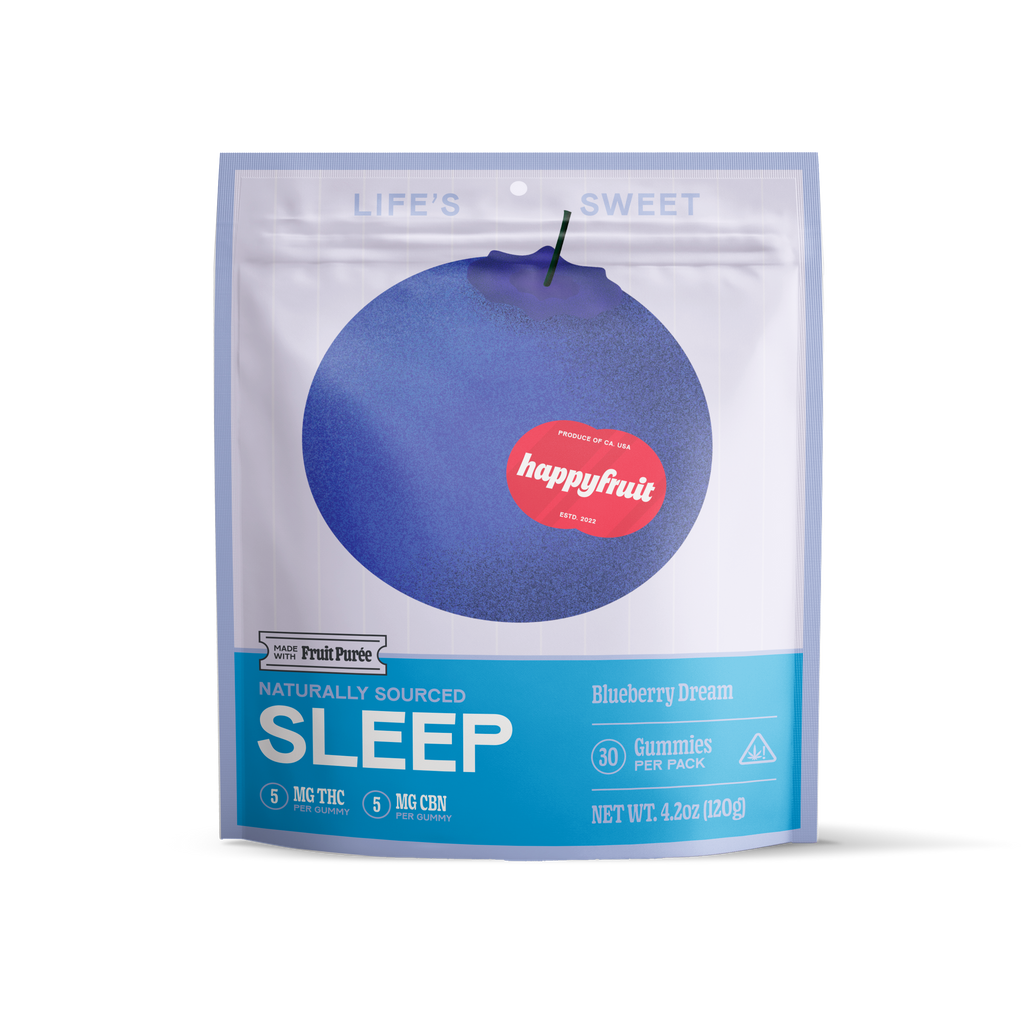 Blueberry Dream - THC + CBN Sleep Gummies for Deep Rest & Relaxation