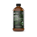 Brown bottle of Chanca Piedra dietary supplement with label on a white background