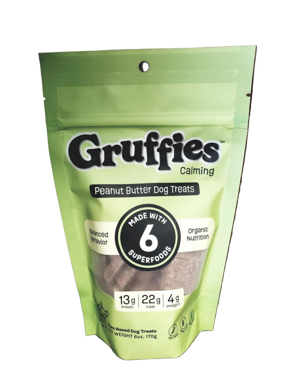Gruffies Superfood Dog Treats by Green Gruff | Original, Calming, Joint & Hip, Skin & Coat