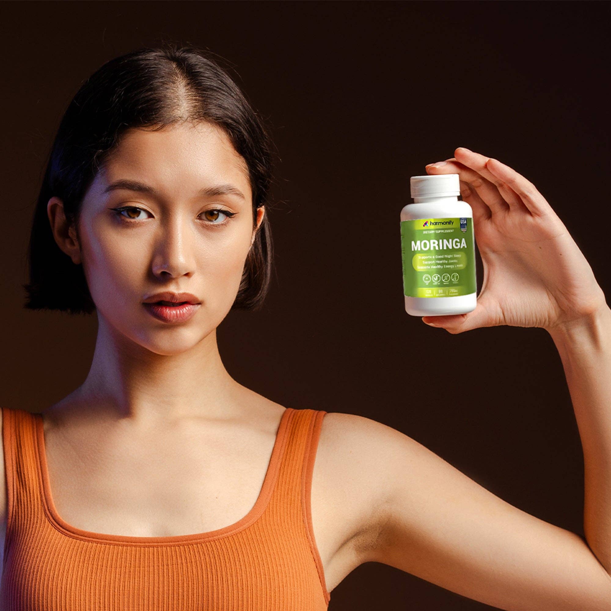 Moringa Capsules - Organic Superfood for Sleep, Joint & Energy Support