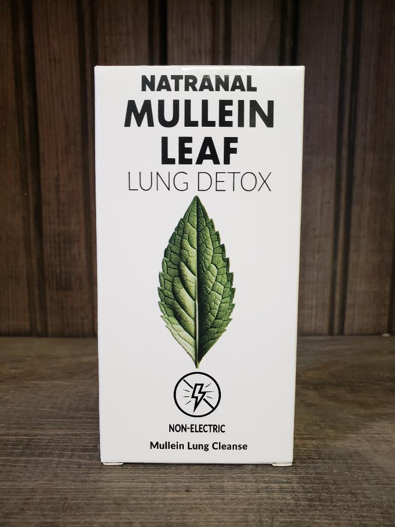 Natranal Mullein Leaf Lung Detox - Natural Aromatherapy Inhaler for Respiratory Support