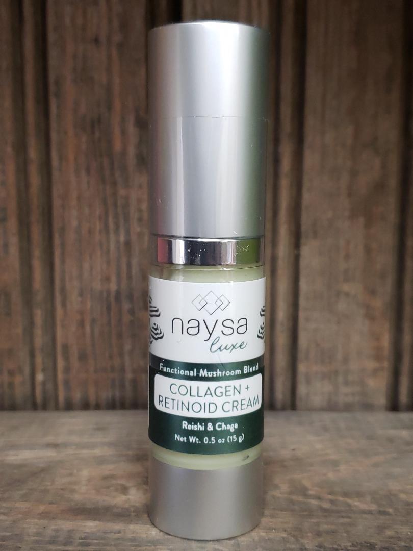 Naysa Collagen + Retinol Cream with Reishi & Chaga