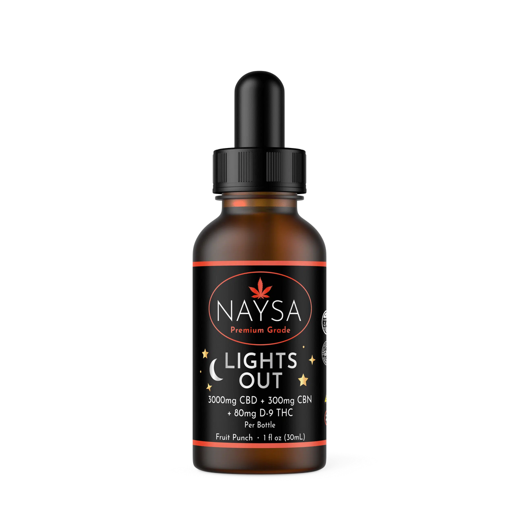 Naysa Lights Out - Natural Sleep Aid & Deep Rest Support Supplement