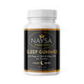 Naysa Sleep Gummies bottle on a white background