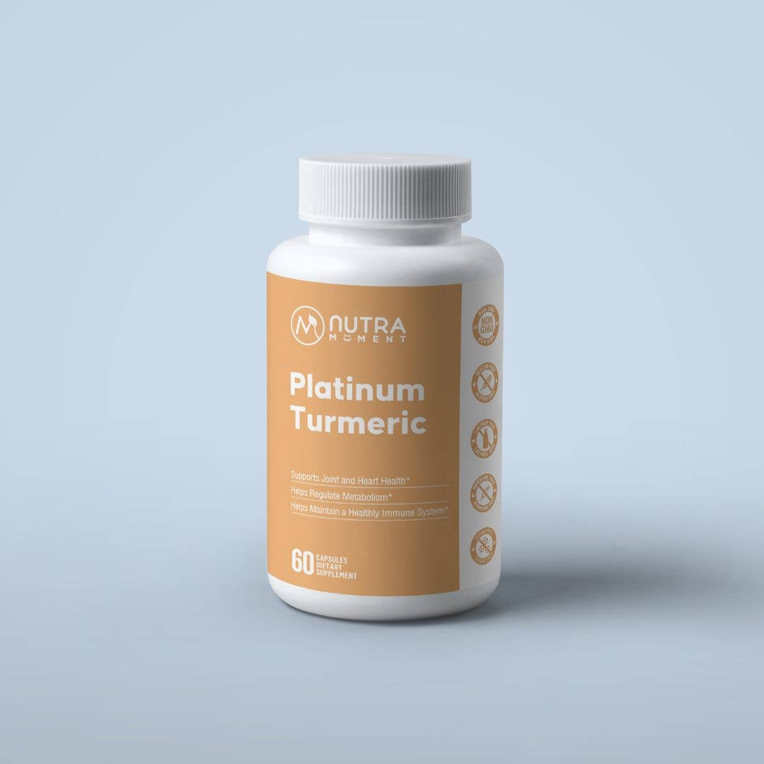 Nutra CoQ10 supplement bottle on a light gray background