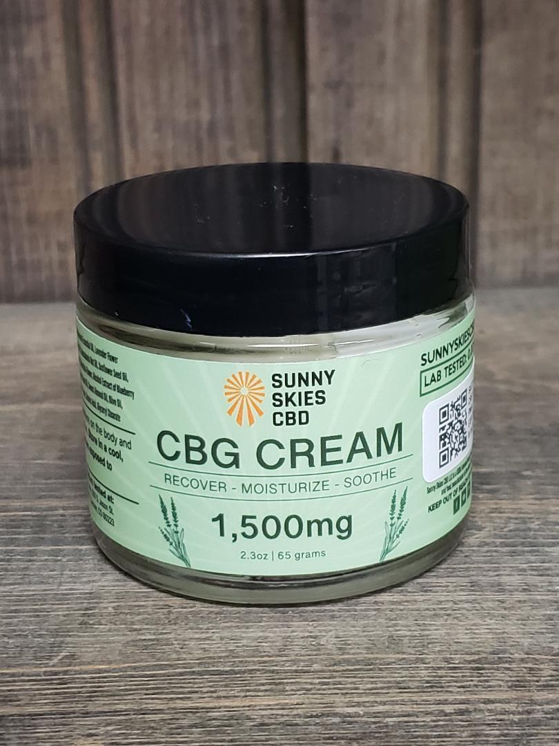 Sunny Skies CBG Cream | Botanical Face & Body Moisturizer