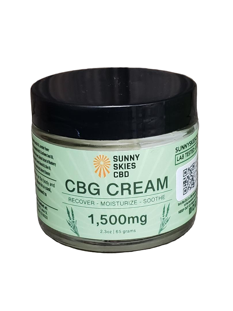 Sunny Skies CBG Cream | Botanical Face & Body Moisturizer