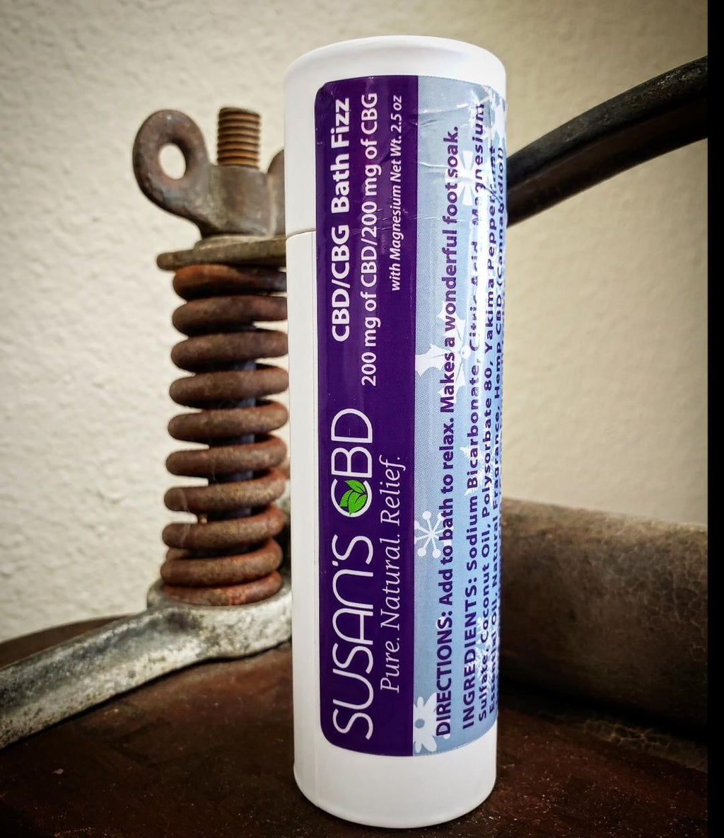 Susan's 400mg Bath Fizz Tube
