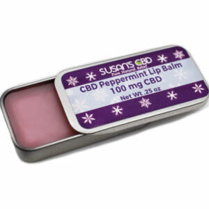 Susan's CBD Lip Balm 100mg - Silky Smooth Hemp Lip Care