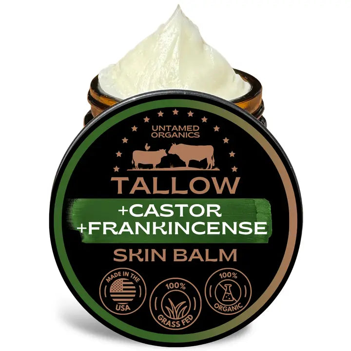 Untamed Organics Grass-Fed Tallow Skin Balm
