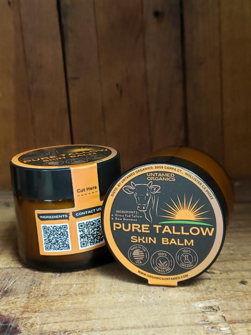 Untamed Organics Grass-Fed Tallow Skin Balm