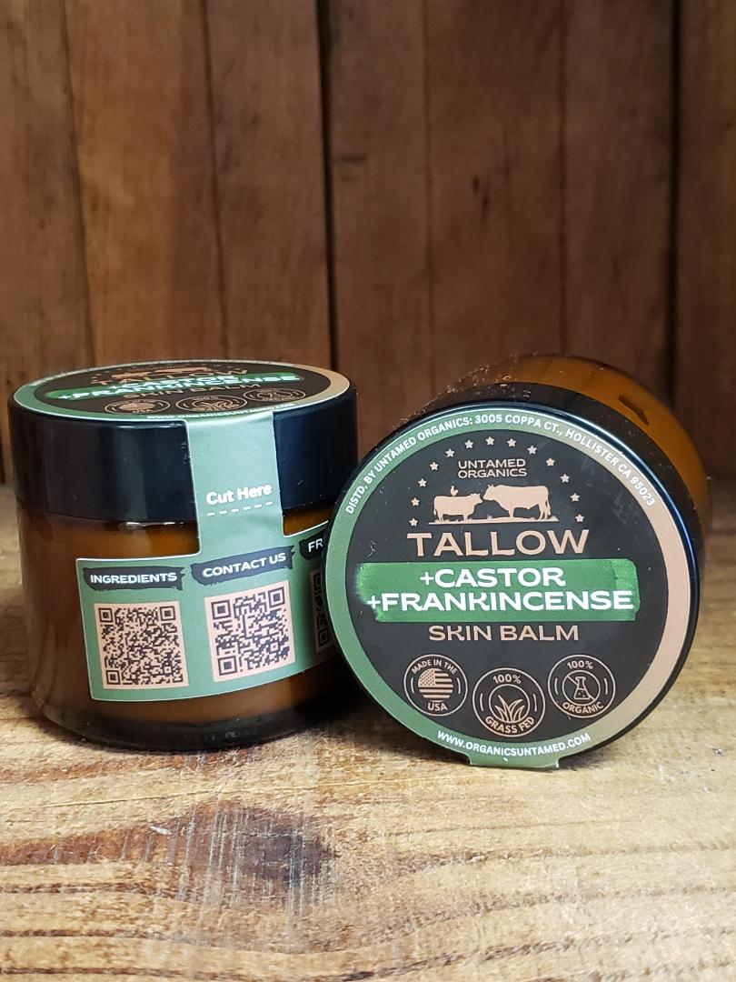 Untamed Organics Grass-Fed Tallow Skin Balm