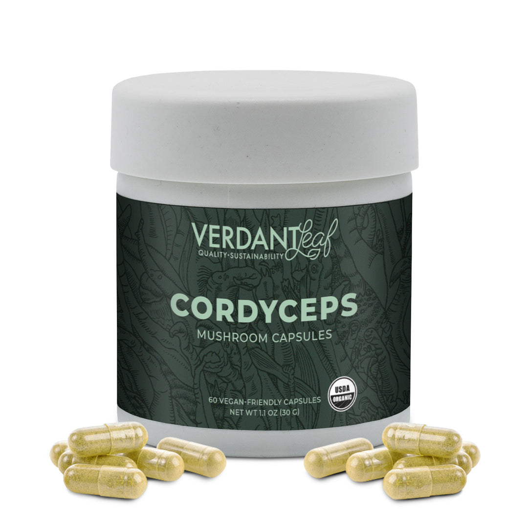 Verdant Leaf - Cordyceps Capsules