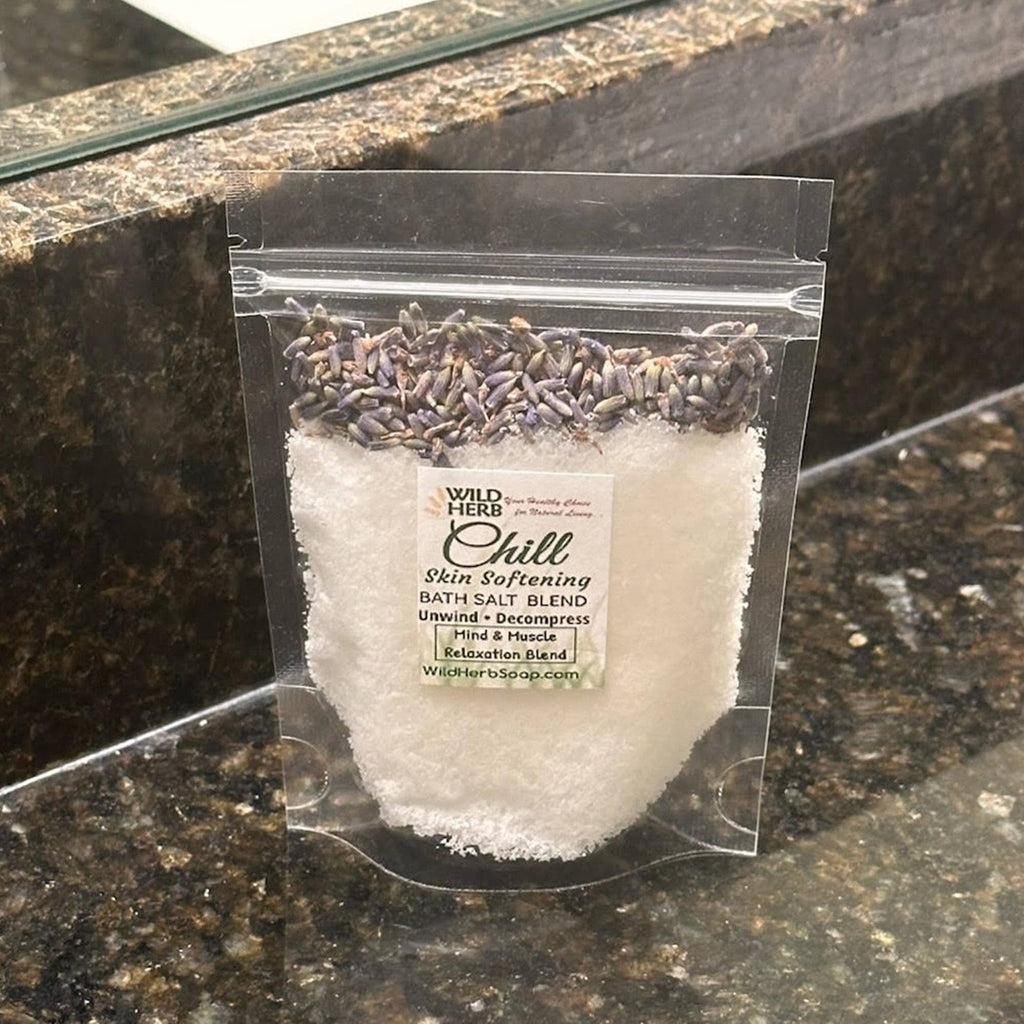 wild herb bath soak chill