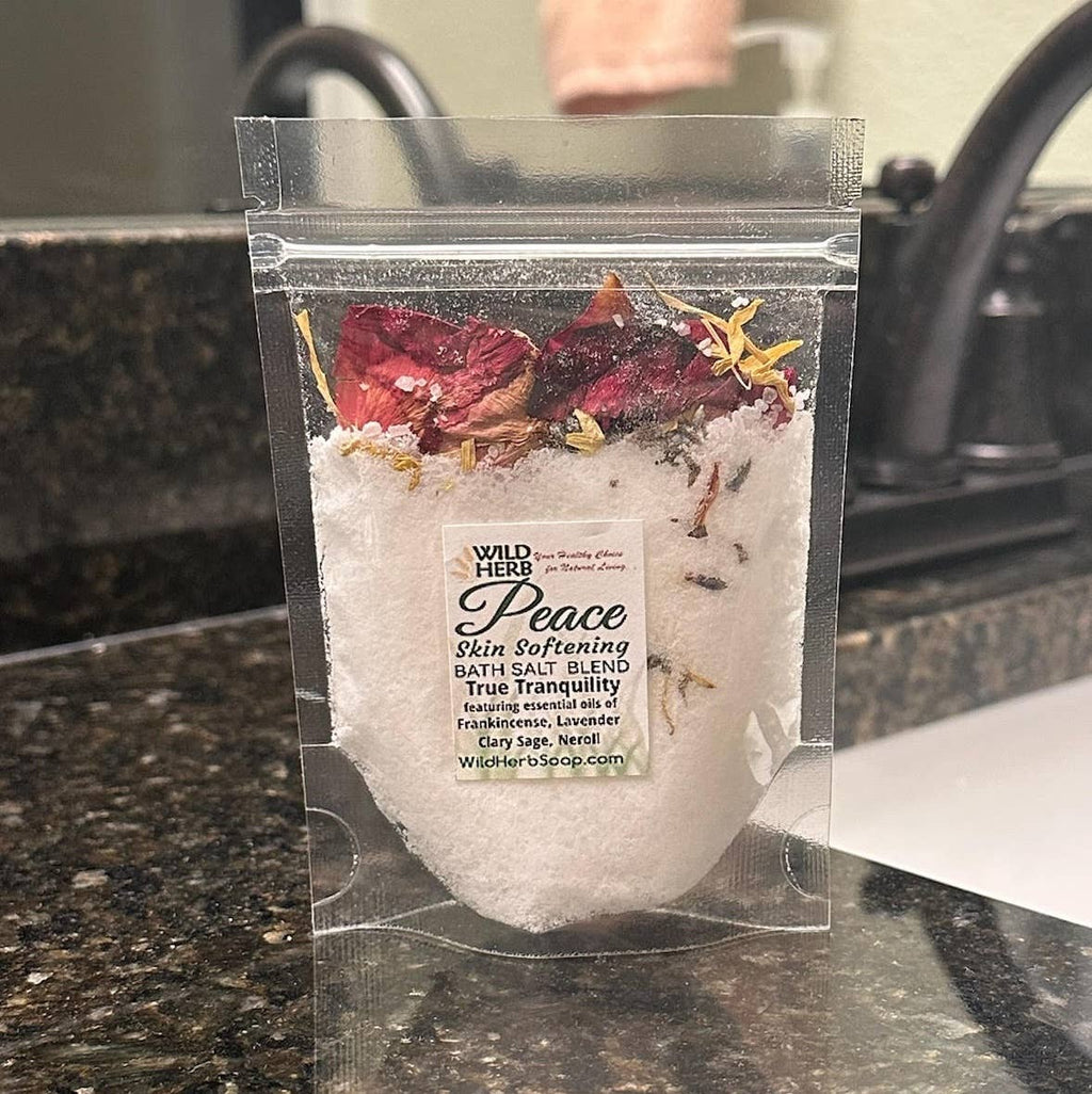 wild herb bath soaks peace